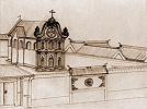 Дунтан (Восточный храм) в Пекине. 1-я четв. XIX в. (Б-ка Конгресса США, Вашингтон)