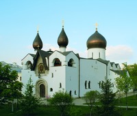 Собор в честь Покрова Пресв. Богородицы Марфо-Мариинской обители в Москве. 1907–1912 гг. Архит. А. В. Щусев