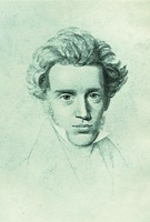 С. Киркегор. Рисунок Н. Х. Киркегора. Ок. 1840 г. (Королевская б-ка, Копенгаген)