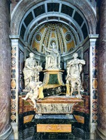 Надгробие папы Римского Климента X в базилике св. Петра в Ватикане. 1682 - 1686 гг.