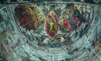 Воскресение Христово. Фреска ц. Св. Троицы. 1704-1705 гг.