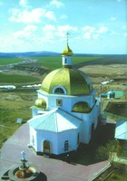 Церковь в честь Казанской иконы Божией Матери в Ключевском мон-ре. Фотография. 2007 г.