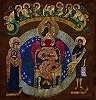 Софья Премудрость Божия. Шитая икона. Москва. Нач. XVI в. Дар. гр. А. В. Олсуфьева в 1891 г. (ГИМ)