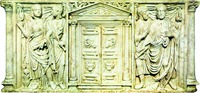 Усопшие у врат Аида. Саркофаг. III в. (Алькасар, Кордова)