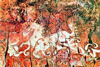 Фрагмент росписи из Чхонмачхон («Кургана Небесной лошади») в Кёнджу. 2-я пол. V — нач. VI в. (Национальный музей в Сеуле)