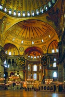 Вид на апсиды собора Св. Софии в Стамбуле