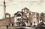 Церковь св. Феодора (Килисе-джами). Гравюра. 1877 г.
