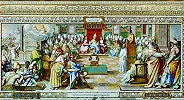 I Вселенский Собор. Роспись сикстинского салона б-ки Ватикана. 1588–1589 гг. Худож. Чезаре Неббия
