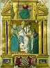 Дож А. Гритти дает посольские поручения Г. Контарини. Миниатюра из «Commissione del doge Andrea Gritti». Ок. 1571 г. (Venezia. Biblioteca del Museo Correr. Classe III 1099. Fol. 1)