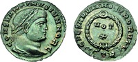 Имп. Константин II. Монета. Аверс, реверс. 321–324 гг.