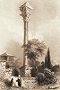 Колонна Маркиана. Гравюра из кн.: Picturesque Europe. L., 1874. Vol. 1