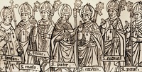 Святые покровители Бретани. Гравюра. 1514 г.