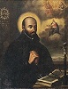 Католический св. Игнатий Лойола. XVII в. Неизвестный художник (Музей диоцеза Новара)