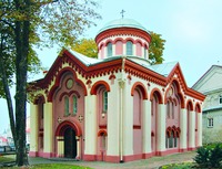 Церковь вмц. Параскевы Пятницы в Вильнюсе. Фотография. 2015 г.