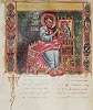 Ап. Лука. Миниатюра из Лекционария. Кон. XIV — нач. XV в. (Sinait. gr. 233. Fol. 87v)