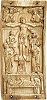 Распятие. Аворий из Амальфи. Кон. XI в. (Метрополитен-музей, Нью-Йорк)