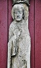 Св. Луп, еп. г. Сеноны. Скульптура портала ц. Сен-Лу-де-Но. Ок. 1160 г.