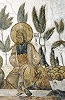 «Лоно Авраамово». Роспись Успенского собора во Владимире. 1408 г. Мастер прп. Андрей Рублёв