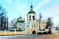 Собор во имя прп. Сергия Радонежского в Ливнах. 2-я пол. XVII в. Фотография. 2014 г.