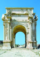 Триумфальная арка имп. Септимия Севера в Лептис Магна. 203 г.
