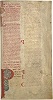 Первая страница Чешской хроники. XIII в. (Национальная б-ка Швеции, Стокгольм)