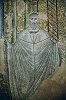Св. бессребреник Косма. Мозаика Ротонды вмч. Георгия Победоносца в Фессалониках. 1-я пол. V в.