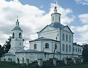 Церкви во имя св. Стефана Пермского и свт. Николая Чудотворца в Котласе. 1788 г. Фотография. 1986 г.