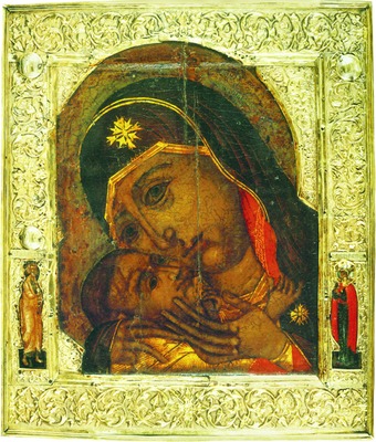 Икона в ризе Воскресение Христово russische Ikone Софрино 