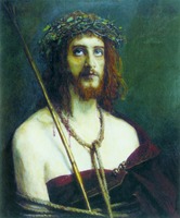 Христос в терновом венце. 1881 г. (ГМИР)