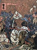 Битва крестоносцев с гуситами. Миниатюра из Йенского кодекса. Рубеж XV и XVI вв. (Jenský kodex/Jena Codex. Praha, Knihovna Národního muzea. IV B 24. Fol. 56)