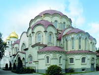 Казанская церковь в С.-Петербургском Новодевичьем в честь Воскресения Христова мон-ре. 1908–1913 гг.