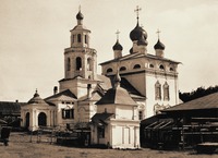 Церковь в честь Благовещения Пресв. Богородицы в Юрьевце. 1700 г. Фотография. Нач. XX в.