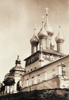 Казанский собор в Нерехте. 1709 г. Фотография. Нач. XX в.