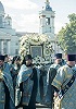 Крестный ход со списком иконы Курской-Коренной Божией Матери «Знамение» 1902 г. от Знаменского собора Курска. 12 июня 2015 г.