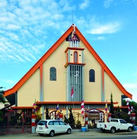Церковь св. Франциска Ксаверия в Кендари на о-ве Сулавеси (Индонезия)