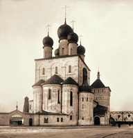 Собор в честь Феодоровской иконы Божией Матери в С.-Петербурге. 1914 г. Фотография. 10-е гг. ХХ в.