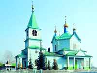 Церковь в честь Казанской иконы Божией Матери в Казанском Чимеевском мон-ре в с. Чимеево. Фотография. 10-е гг. XXI в.