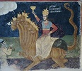 «И услышал я иной голос с неба» (Откр 18. 4). Роспись экзонартекса старого кафоликона. 1633–1654 гг.