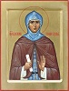 Блгв. кнг. Ксения Юрьевна Тверская. Икона. 2012 г. Мастер Н. Колтова. (частное собрание)