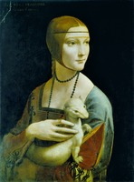 Дама с горностаем. 1489–1490 гг. (Национальный музей, Краков)