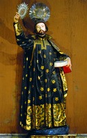 Св. Ксаверий. Скульптура в ц. св. Роха в Лиссабоне. XVII в. Мастер Х. Коррейя