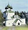 Церковь во имя прп. Сергия Радонежского на Красном холме. 1913–1917 гг. Архит. А. В. Щусев