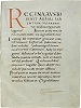 Страница трактата «О вере» свт. Амвросия Медиоланского. IX в. (St. Gallen. Schiftsbibl. Sang. 95. Fol. 5).