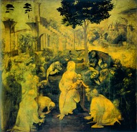 Поклонение волхвов. 1481–1482 гг. (Галерея Уффици, Флоренция)