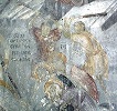 Мученичество Леонтия, Ипатия и Феодула Триполийских. Роспись ц. Вознесения мон-ря Дечаны, Косово и Метохия. 1348–1350 гг.