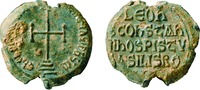 Свинцовая печать (моливдовул) имп. Льва V. 813–820 гг. (коллекция Дамбартон-Окс, Вашингтон)