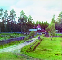 Успенский скит. Фотография С. М. Прокудина-Горского. 1909 г.