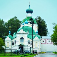 Церковь в честь Тихвинской иконы Божией Матери в тихвинском Успенском мон-ре. 1791 г. Фотография. 2007 г.