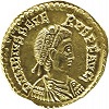 Имп. Либий Север. Солид. Аверс. 461–465 гг. (Национальный археологический музей, Флоренция)