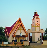 Католическая церковь в г. Тхакхек. ХХ в.